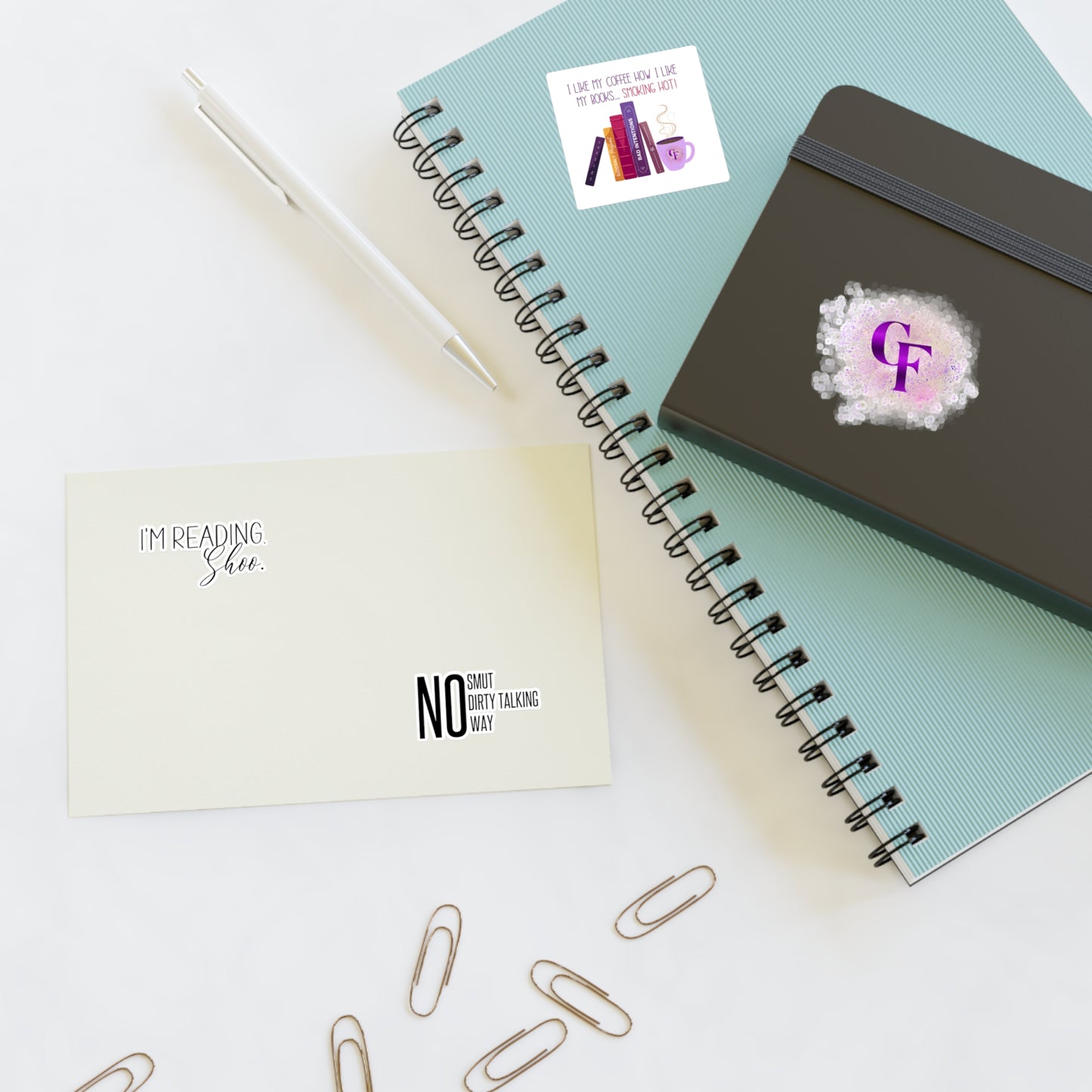 Smut Reader Sticker Sheets