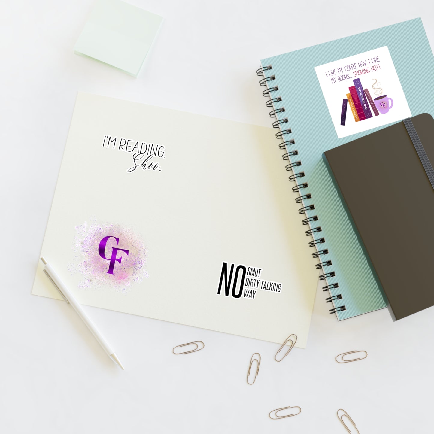 Smut Reader Sticker Sheets