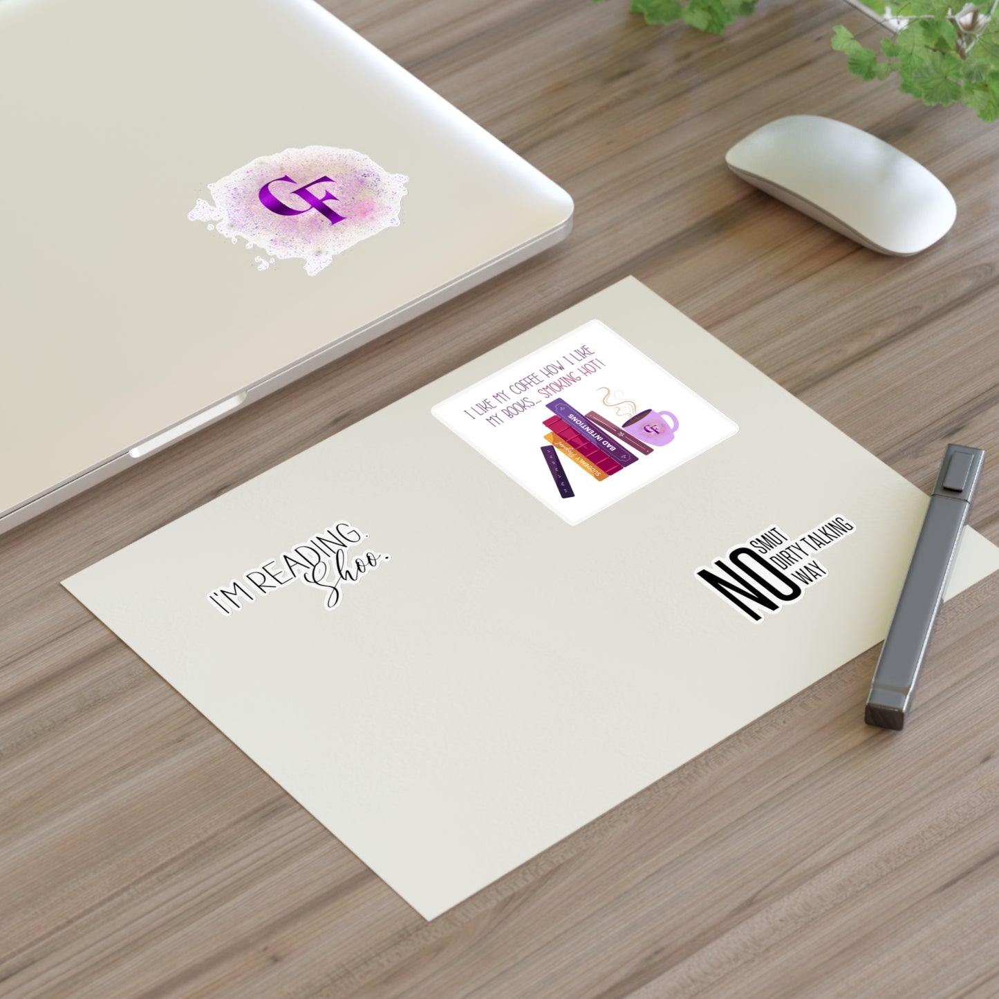 Smut Reader Sticker Sheets